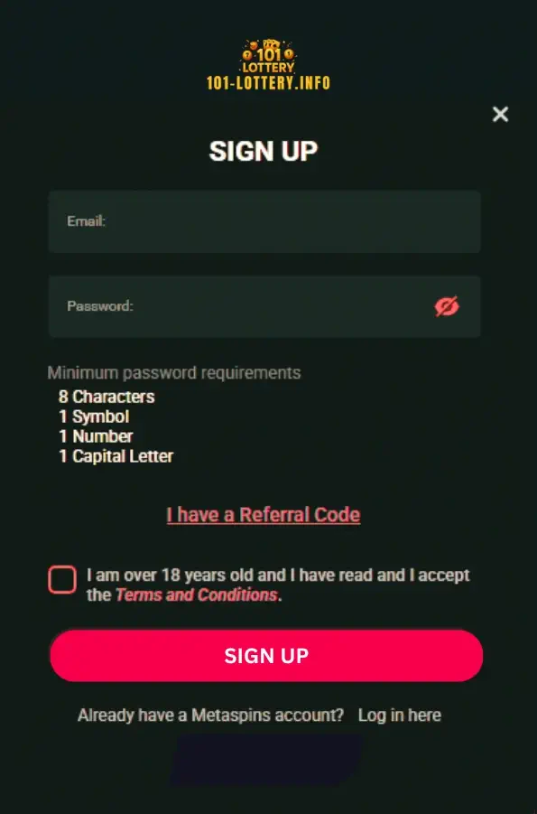 register and login